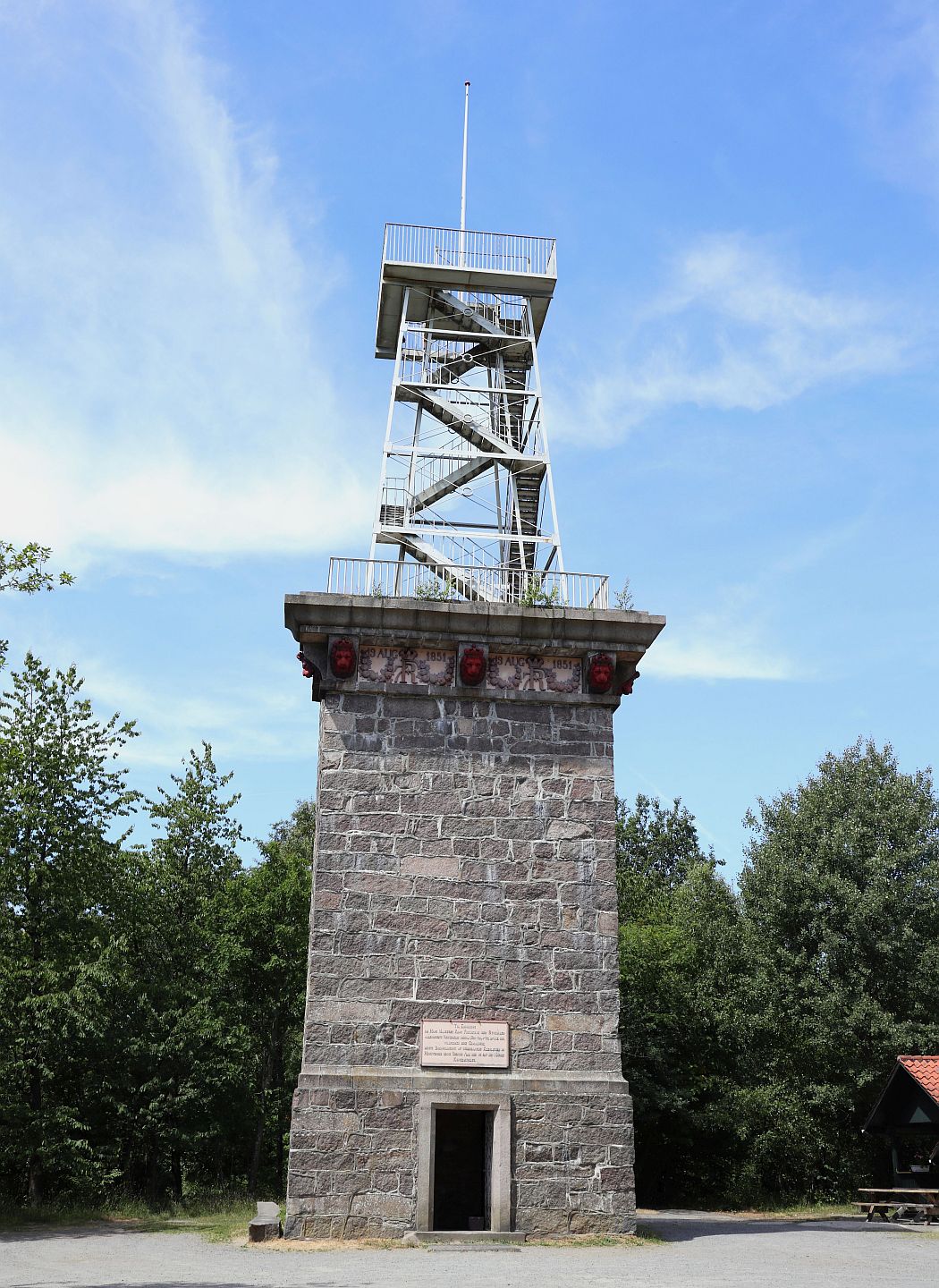 Bornholm - wieża widokowa