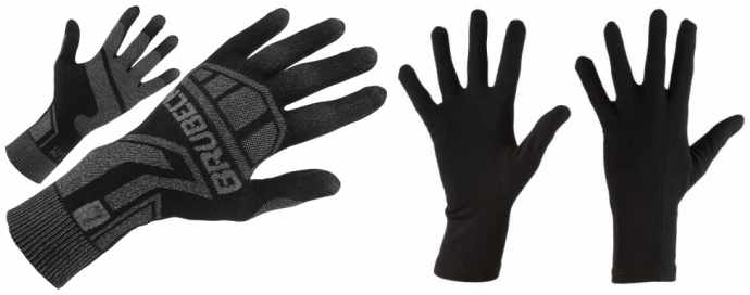 Cienkie rękawiczki termoaktywne
