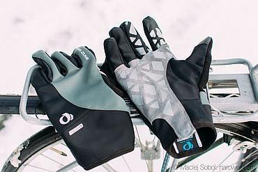 test rekawiczek rowerowych