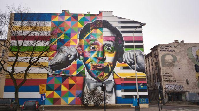 Eduardo Kobra Artur Rubinstein Lodz