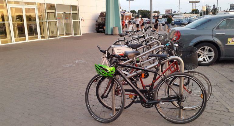 Rowery pod marketem Rowery pod marketem