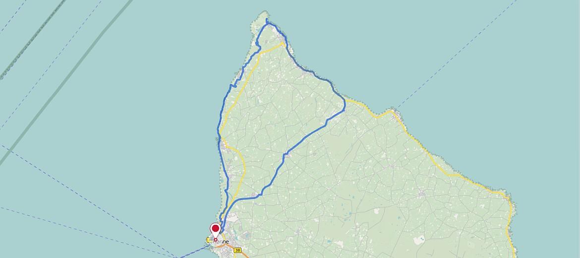 Trasa rowerowa Bornholm Trasa rowerowa Bornholm