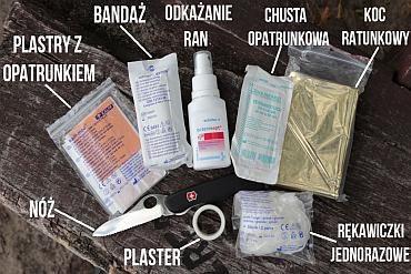 apteczka rowerowa co zapakowac