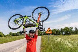 100 km na rowerze