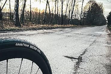 Opony rowerowe Goodyear Vector test